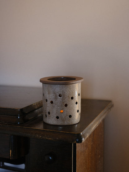 oil burner in sandstorm