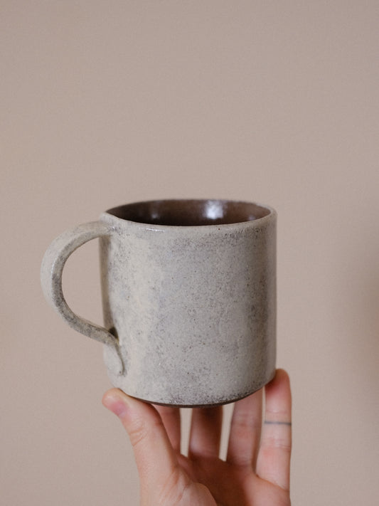 12 oz mug in ash white